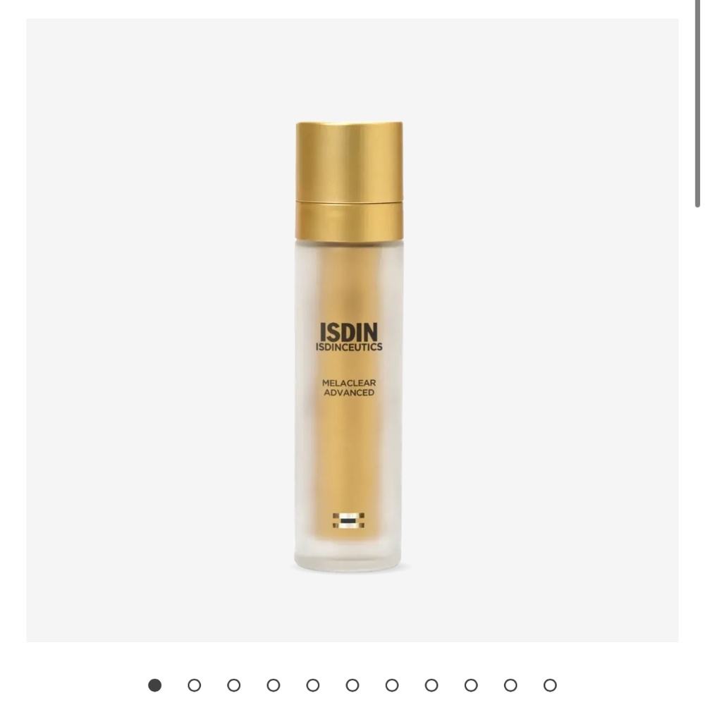 New ISDIN Melaclear advanced pigment correcting serum